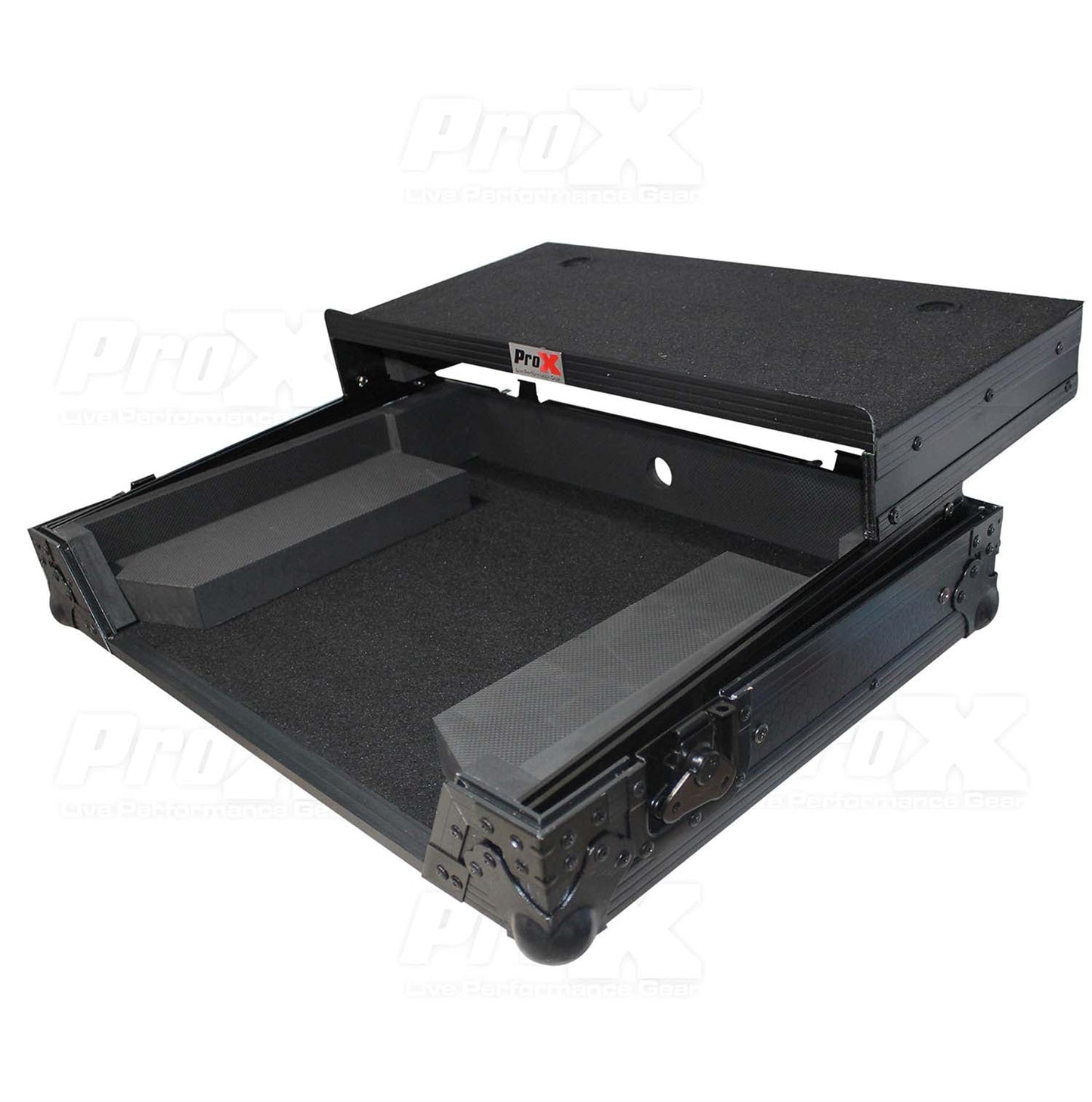 ProX XS-DJ505LTBL, DJ Flight Case for Roland DJ-505 Digital Controller - Black - Hollywood DJ