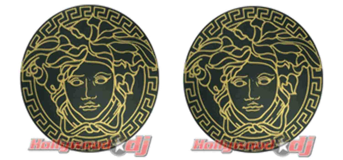 Sicmats DJ Medusa SlipMat Set - Pair - Hollywood DJ