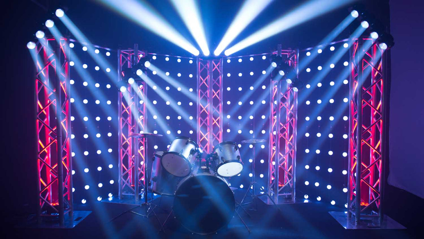 Chauvet DJ INTIMWAVE360IRC Intimidator Wave 360 IRC LED Moving Heads (4) | Stage Lights - Hollywood DJ