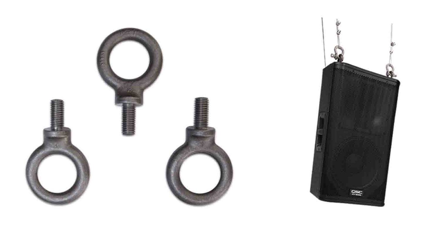 QSC M10 KIT-W Eyebolt Kit for Vertical Orientation - Hollywood DJ