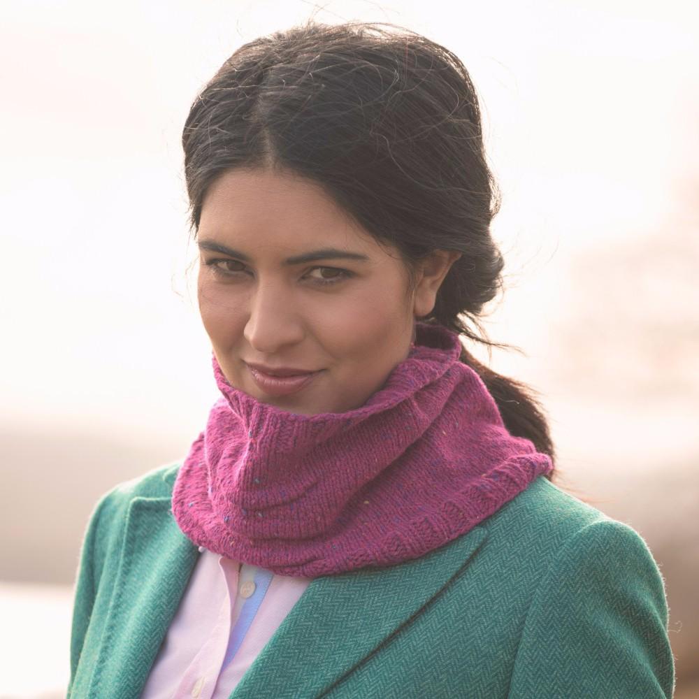 The Fibre Co. Arranmore Light - Fell Garth II: St. Bega Cowl (PDF Download)
