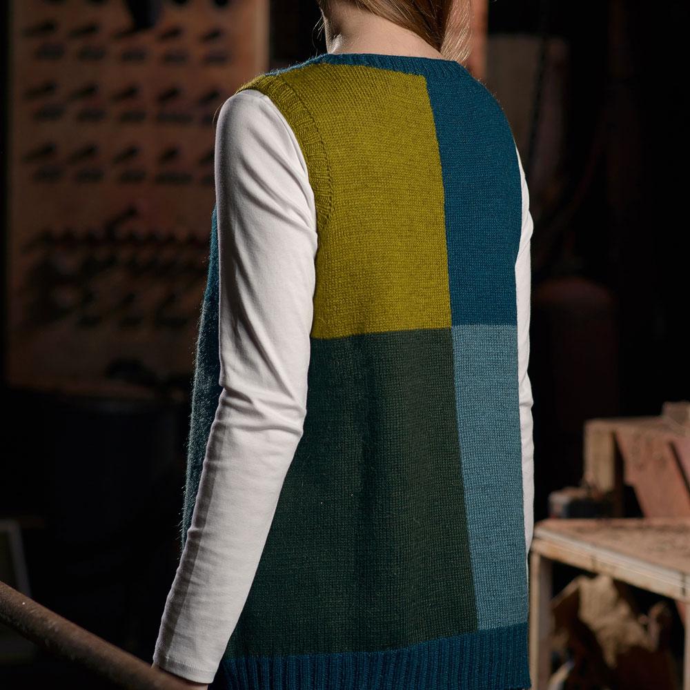 The Fibre Co. Foundations: Cumbria Fingering - Colour Block Tunic (PDF Download)