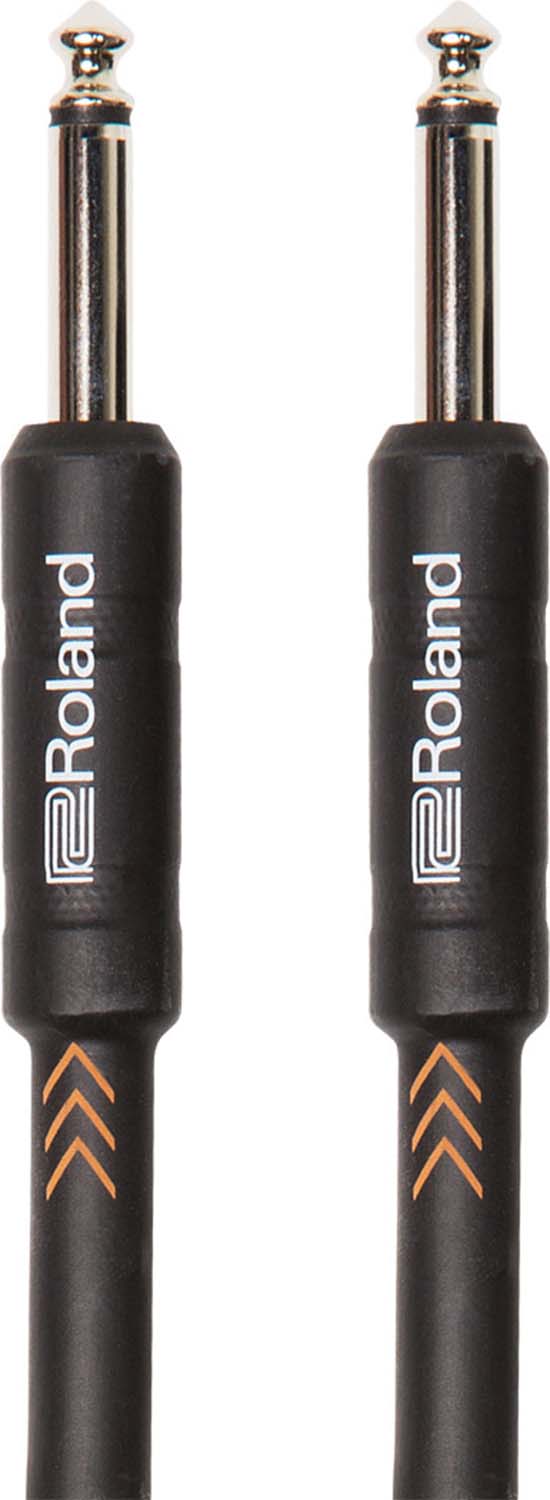 Roland RIC-B10, Instrument Cable Straight 1/4-inch Connectors - 10 ft - Hollywood DJ