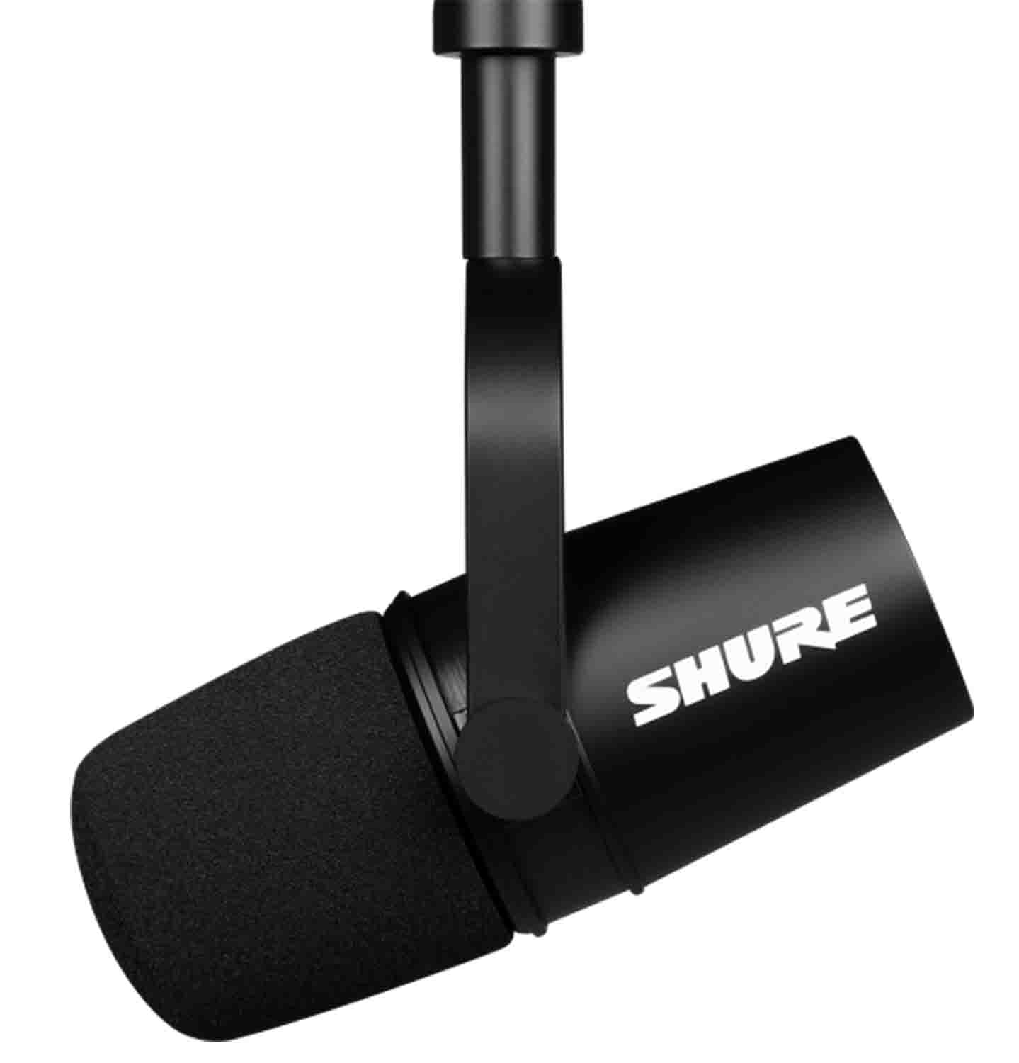 Shure MV7X Podcast Microphone - Black - Hollywood DJ