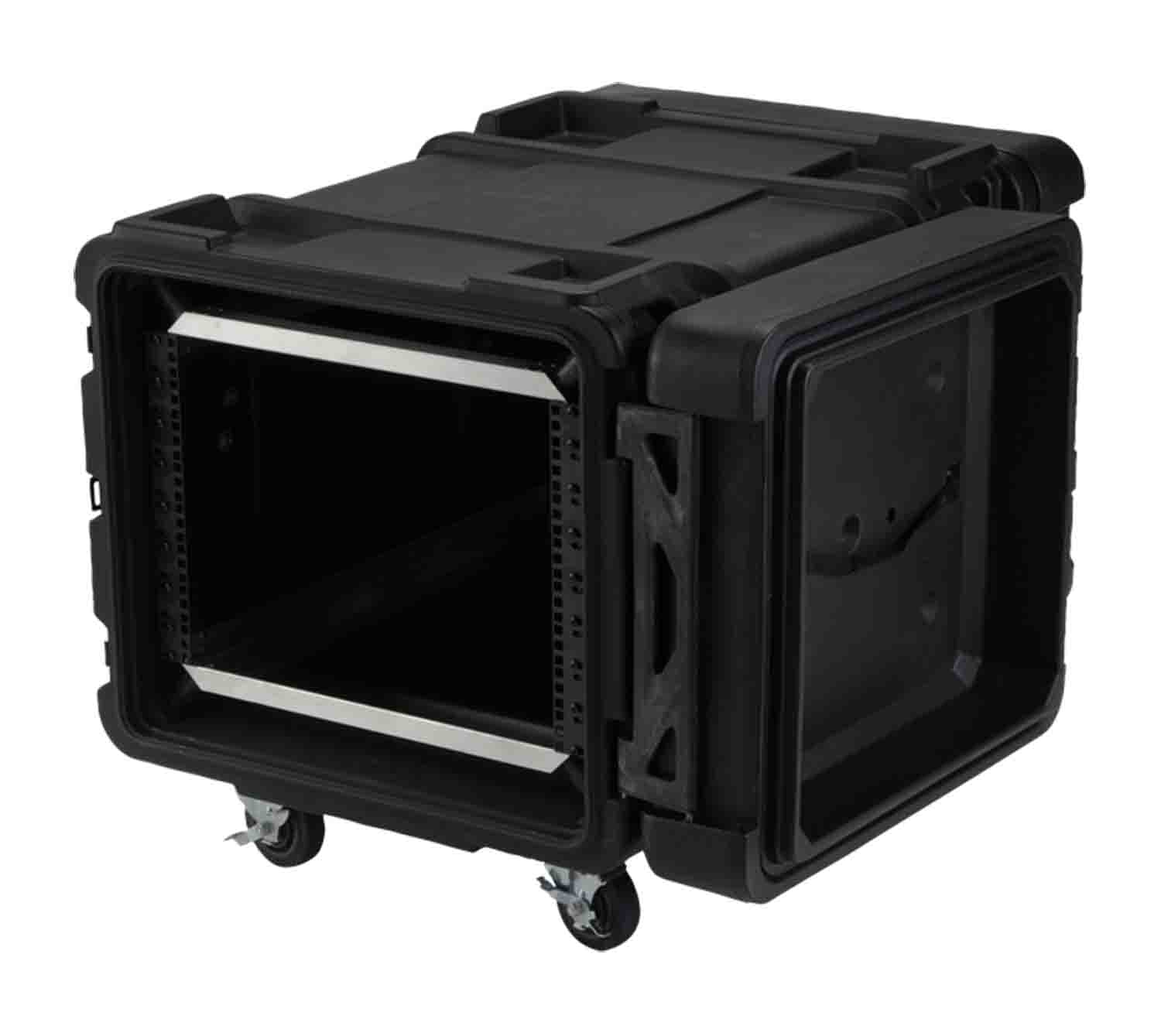 SKB Cases 3SKB-R908U28, 8U 28-Inch Deep rSeries Shock Rack Case - Hollywood DJ
