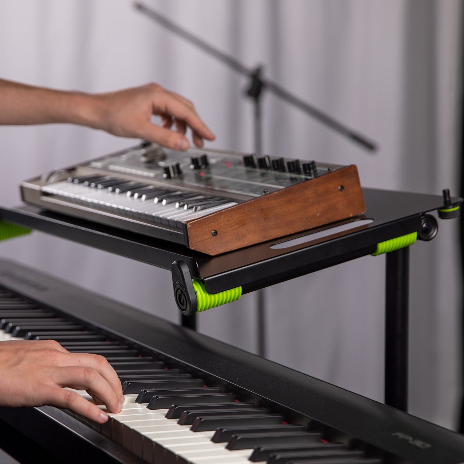 B-Stock: Gravity GKSLTS2T Utility Shelf for Second Tier Keyboard Stand Add-Ons - Hollywood DJ