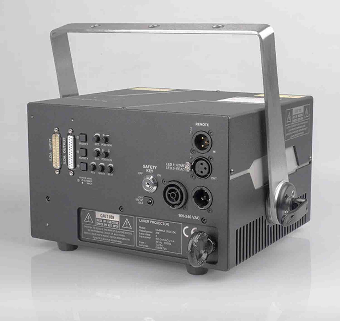 Kvant Lasers Clubmax 2000 ILDA Laser Display System - Hollywood DJ