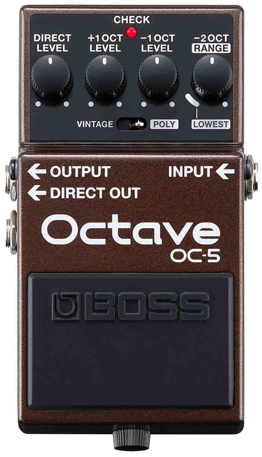 B-Stock: Boss OC-5, Octave Compact Pedal - Hollywood DJ