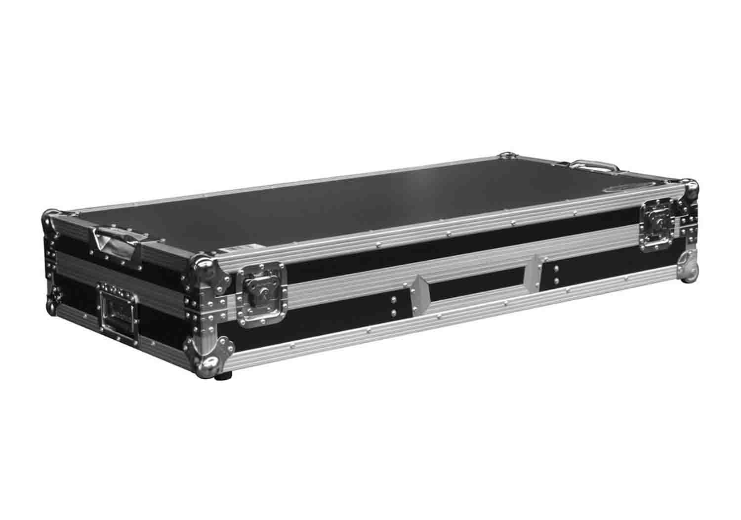 Odyssey FZGSLBM12W DJ Coffin Case for Two Battle Position Turntables and One 12" Format Mixer - Hollywood DJ
