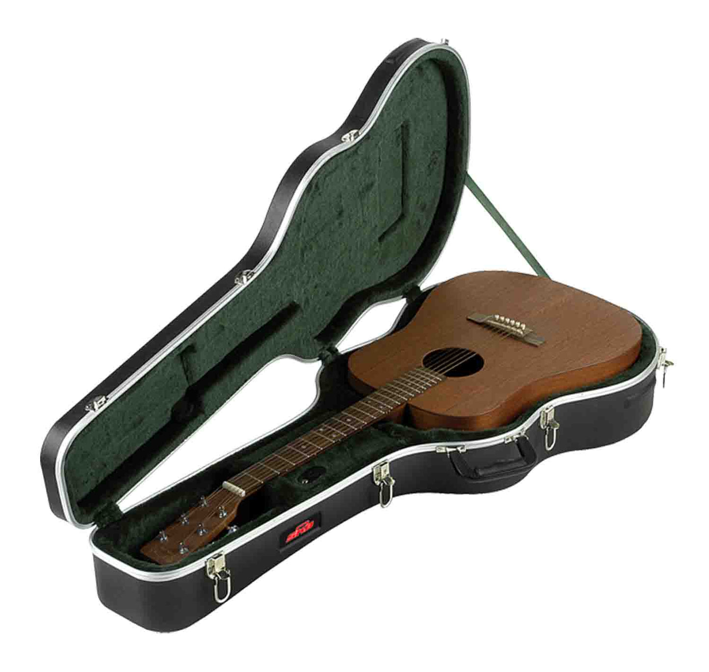 SKB Cases 1SKB-8 Acoustic Dreadnought Economy Guitar Case - Hollywood DJ