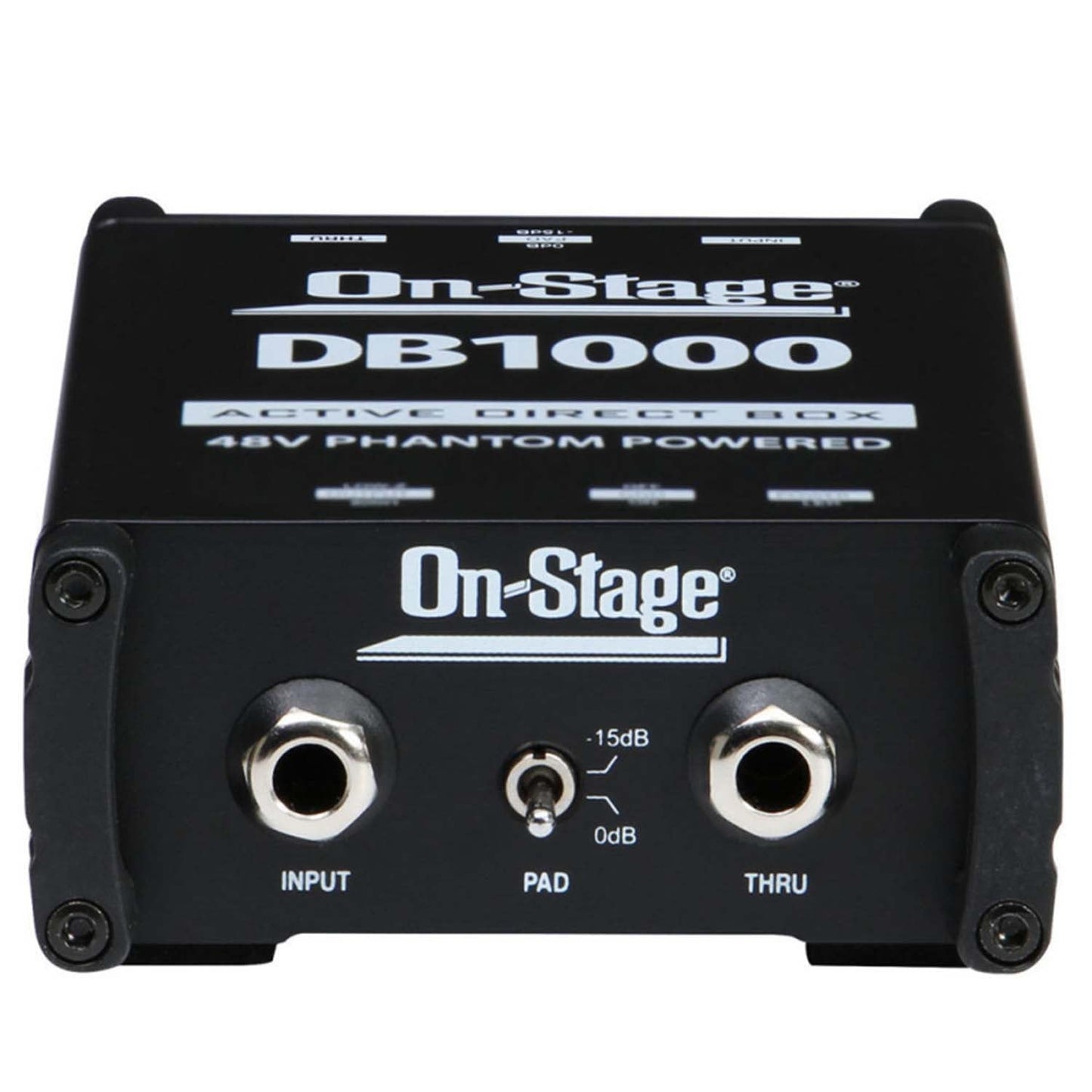 On-Stage Audio DB1000 Active DI Box - Hollywood DJ