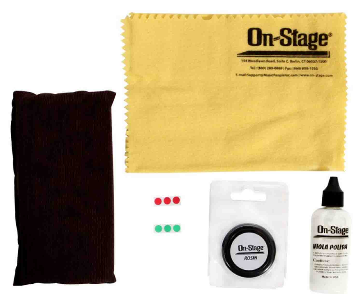 OnStage VAK5600 Super Saver Kit for Viola - Hollywood DJ