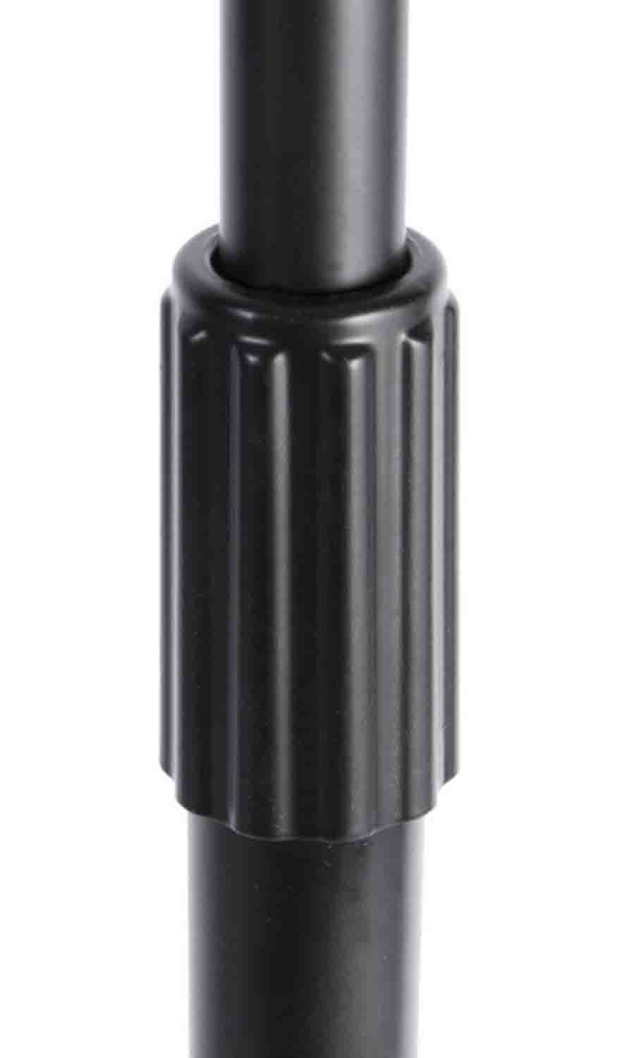 On Stage MS7625B Hex-Base Quarter-Turn Thread less Mic Stand - Hollywood DJ