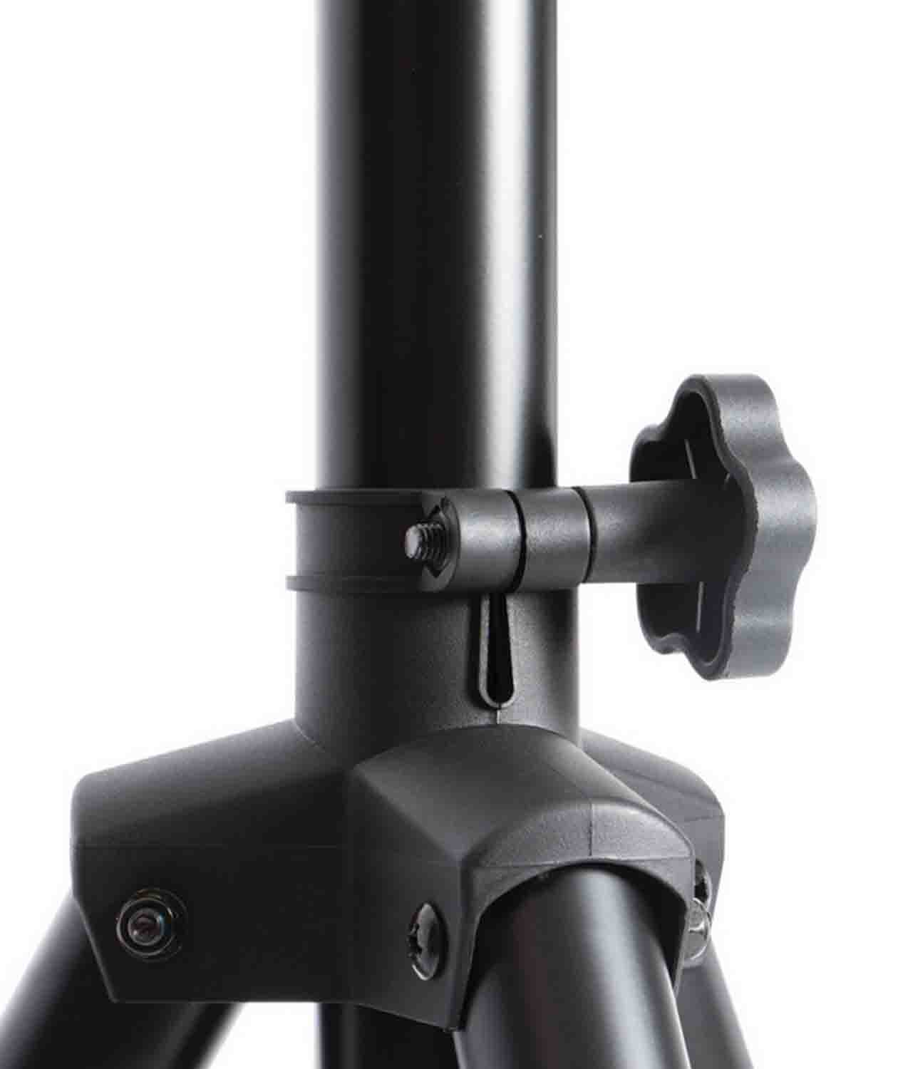 OnStage SSP7900 All-Aluminum Speaker Stand Pack - Black - Hollywood DJ