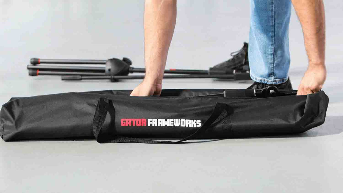 Gator GFW-MIC-6PACKBG Microphone Boom Stand with Carry Bag - 6 Pack - Hollywood DJ