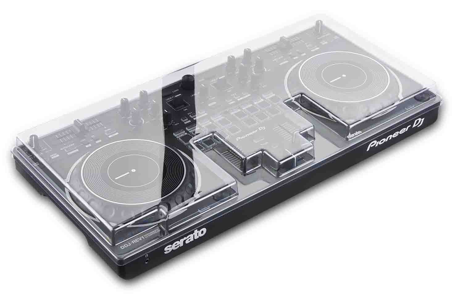 Pioneer DJ Controller Package with DDJ-REV1 Controller and Decksaver Cover - Hollywood DJ