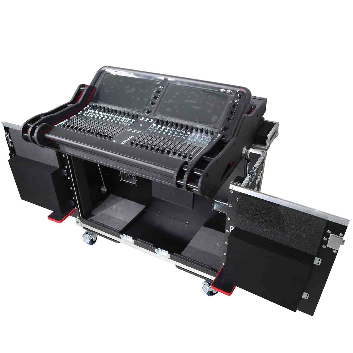 ProX XZF-AHAVANTIS Flip-Ready Easy Retracting Hydraulic Lift DJ Case for Allen and Heath Avantis Console - Hollywood DJ