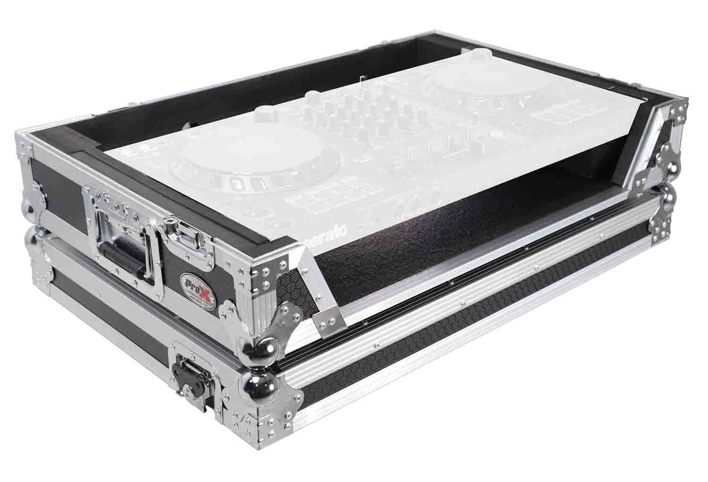 ProX XS-DDJREV7W ATA Style Flight Case for Pioneer DDJ-REV7 DJ Controller with Wheels - Hollywood DJ