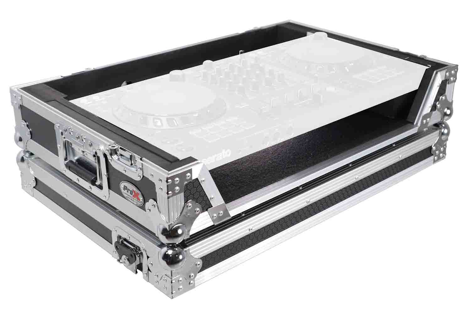 ProX XS-DDJREV7W ATA Style Flight Case for Pioneer DDJ-REV7 DJ Controller with Wheels - Hollywood DJ