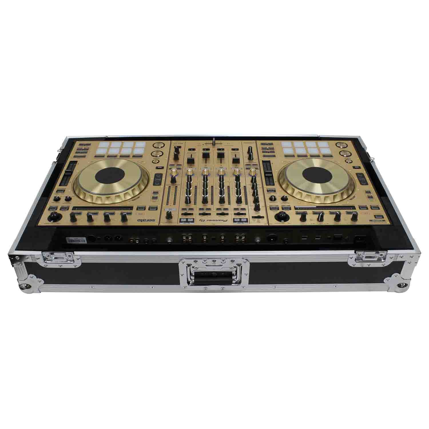 Odyssey FRPIDDJRZW DJ Case for Pioneer DDJ-RZ / DDJ-SZ / DDJ-SZ2 Controller with Wheels - Hollywood DJ