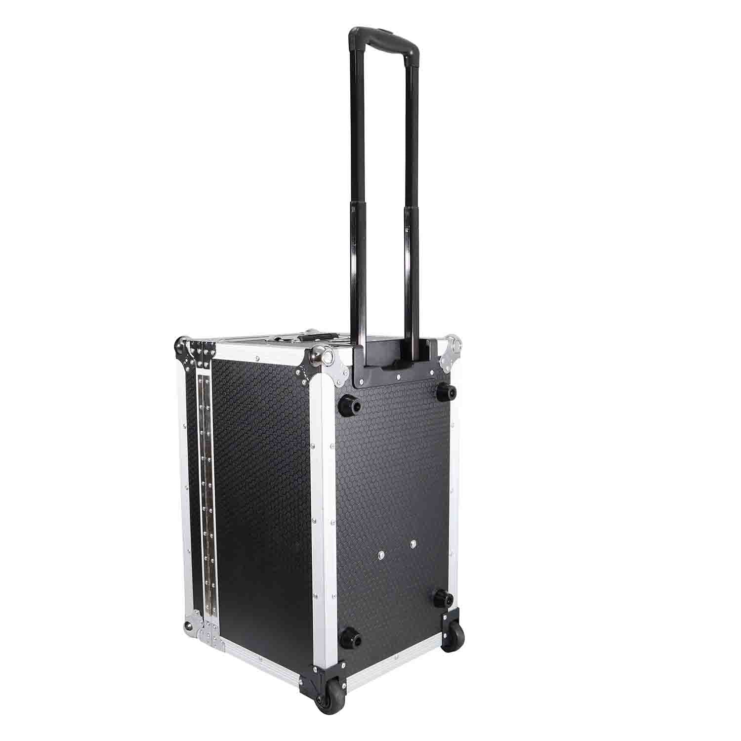 B-Stock: ProX T-UTIHW MK2 Roll-Away Utility Case with Retractable Handle and Low-Profile Recessed Wheels - Hollywood DJ