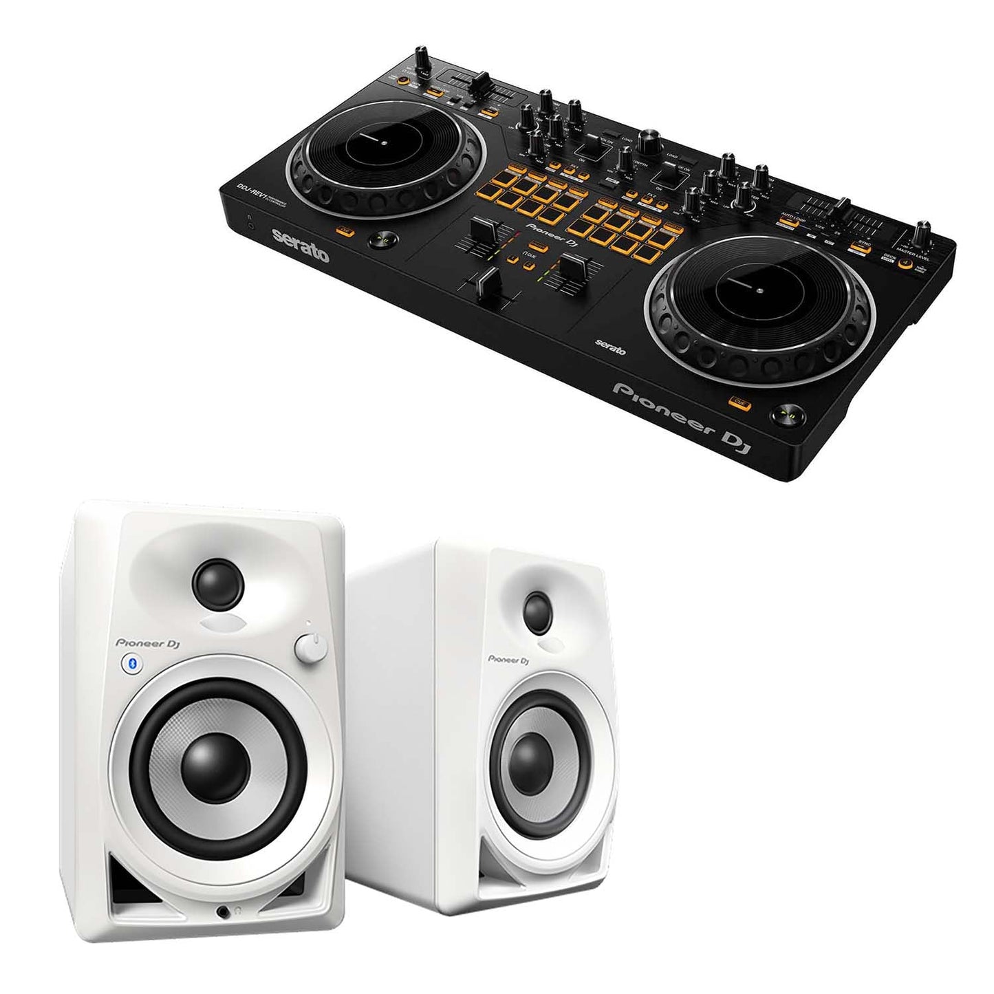 Pioneer Rev1 Package with DM40 Speakers - Hollywood DJ