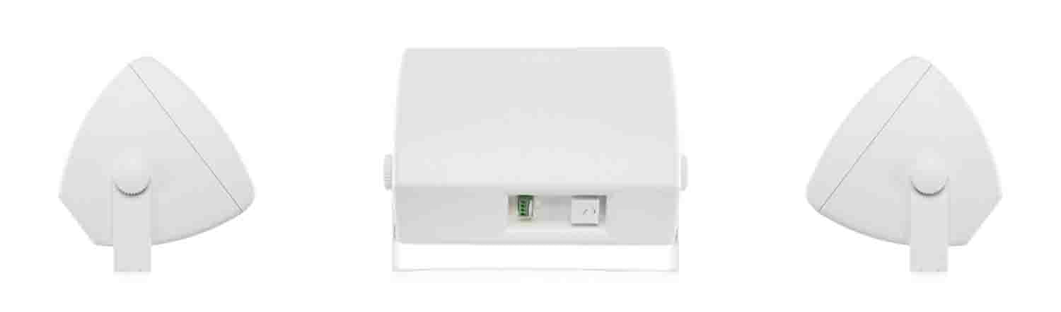 QSC AC-S6T-WH Acoustic Coverage Series 6.5 Inch 2-Way 30W Loudspeaker - White - Hollywood DJ