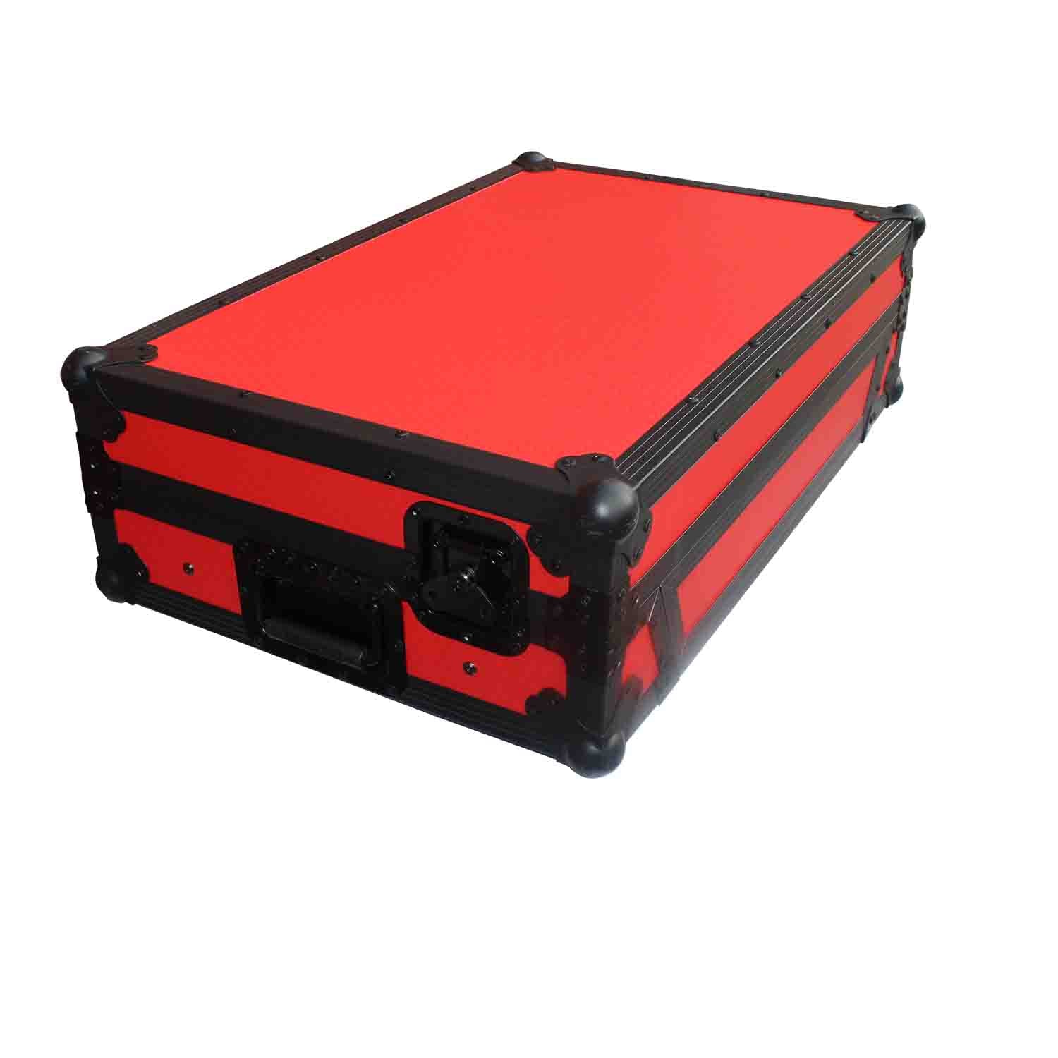 ProX XS-DDJ1000WLTRB DJ Flight Case for Pioneer DDJ-1000 & DDJ-1000 SRT Digital Controller - Black on Red - Hollywood DJ