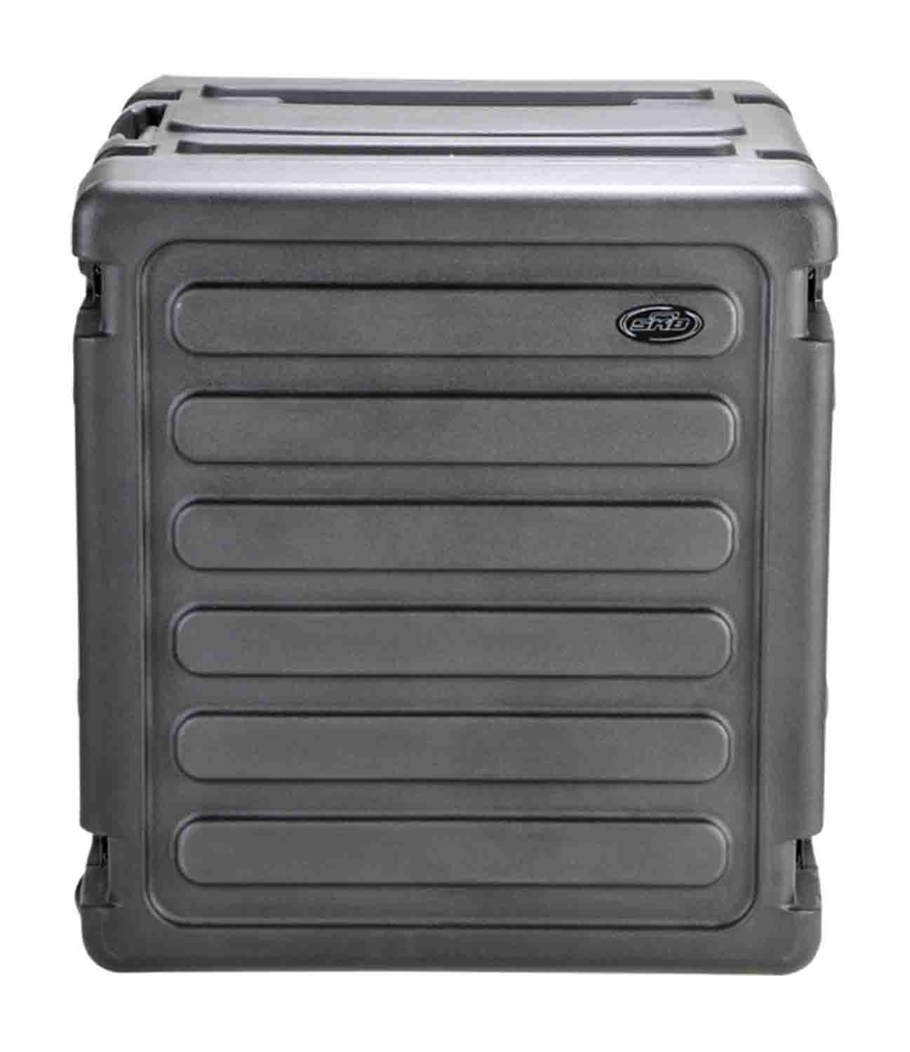 SKB Cases 3SKB-R12U20W Roto Shock Mount Rolling Rack Case 20-Inch Deep - 12 RU - Hollywood DJ
