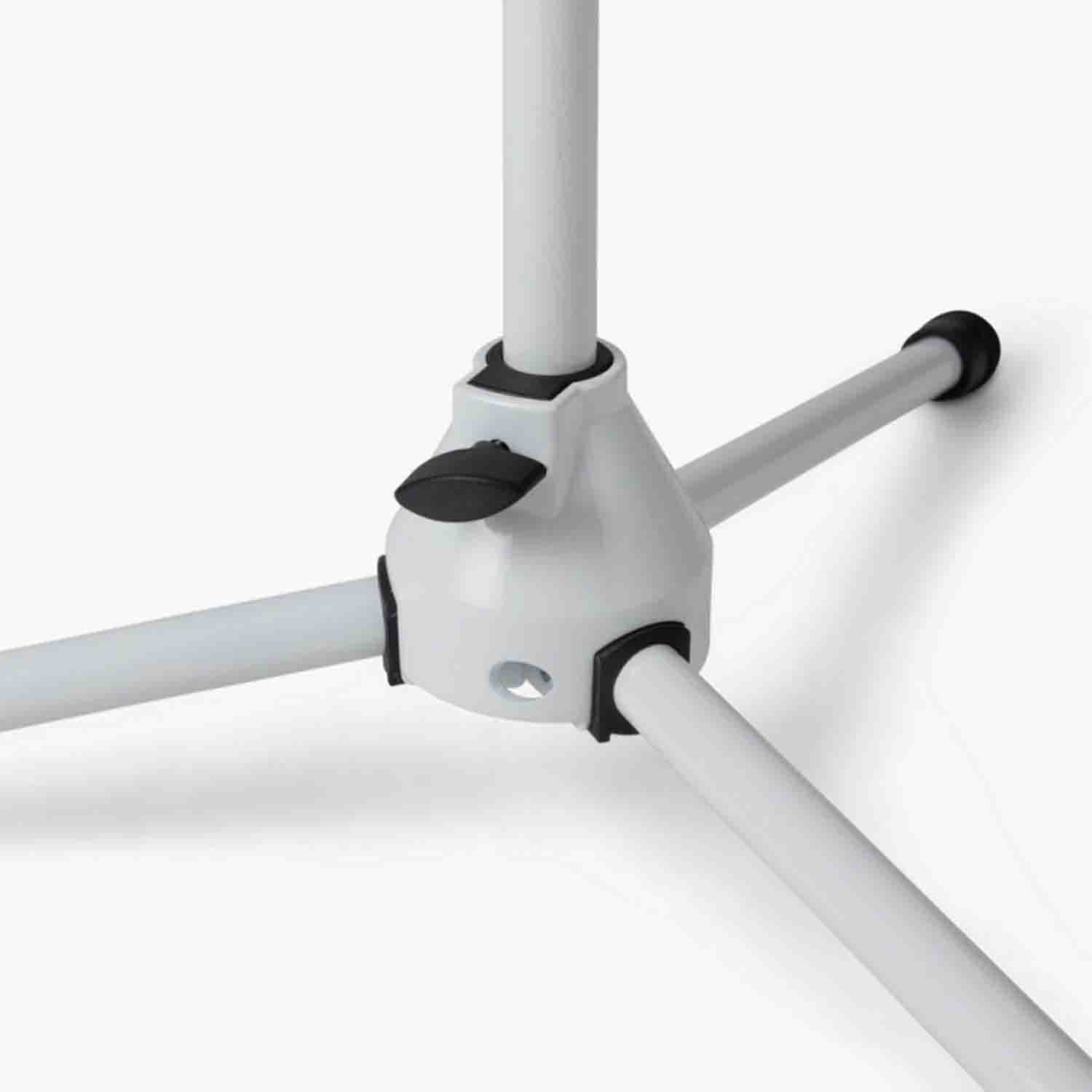 OnStage MS7801W Euro-Boom Mic Stand - White - Hollywood DJ