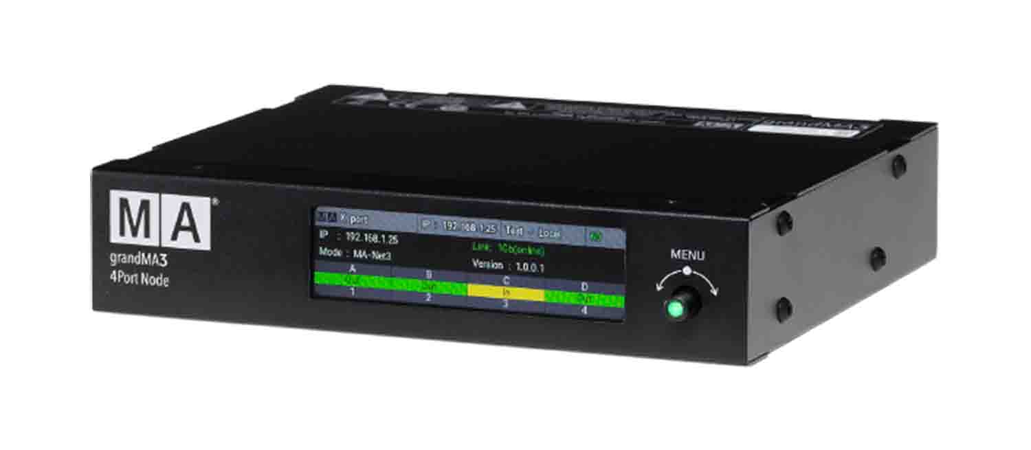 MA Lighting MA4010516 Grandma3 4Port Node - Hollywood DJ