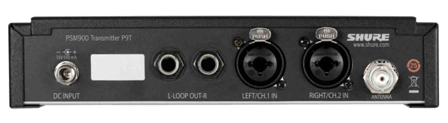 Shure P9T Wireless Transmitter - Hollywood DJ