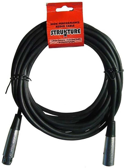 Strukture SMC20 XLR Microphone Cable - 20 Feet - Hollywood DJ