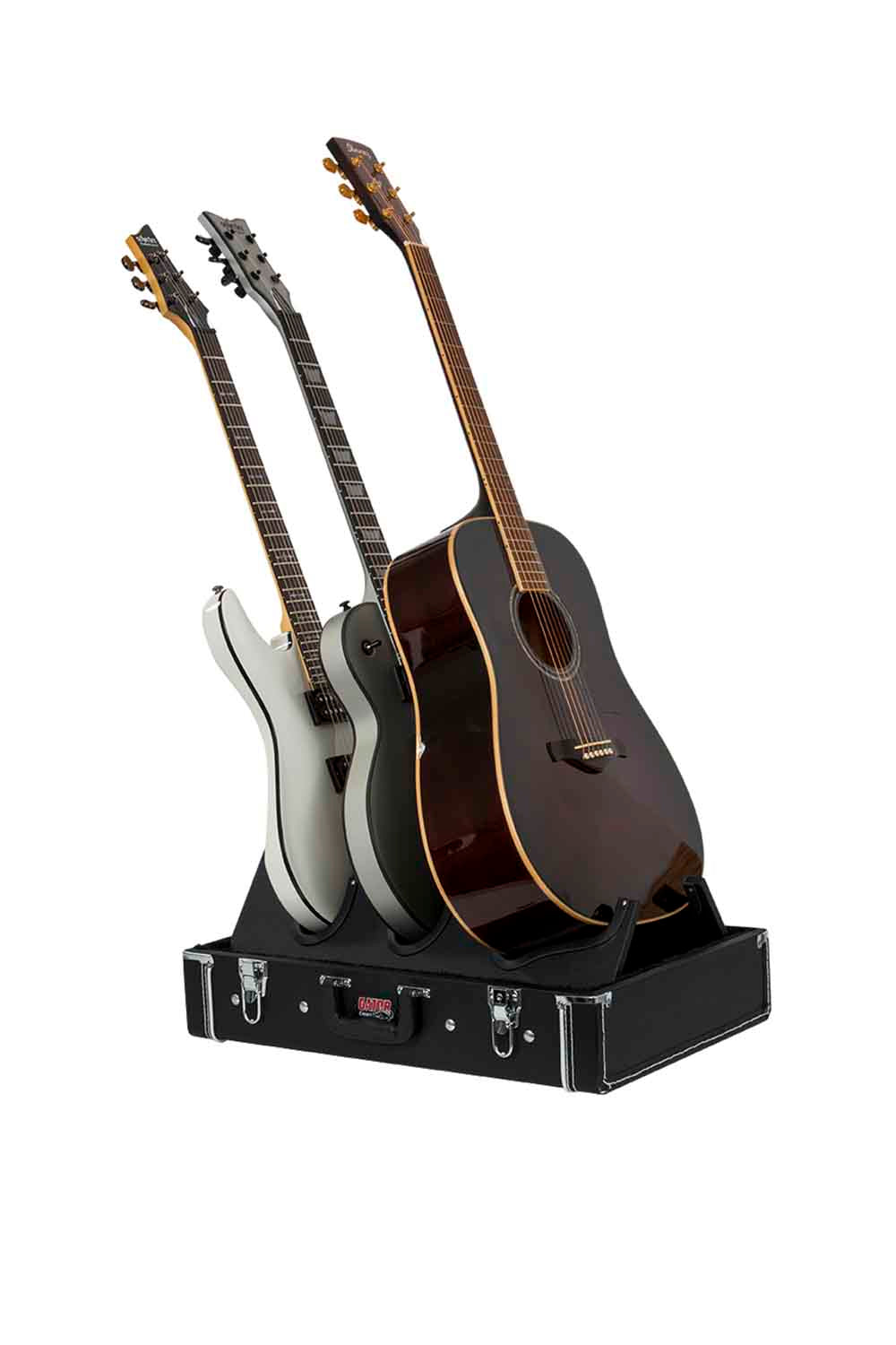 Gator Cases GW-GIGBOXJR Pedal Board and Guitar Stand Case - Black - Hollywood DJ