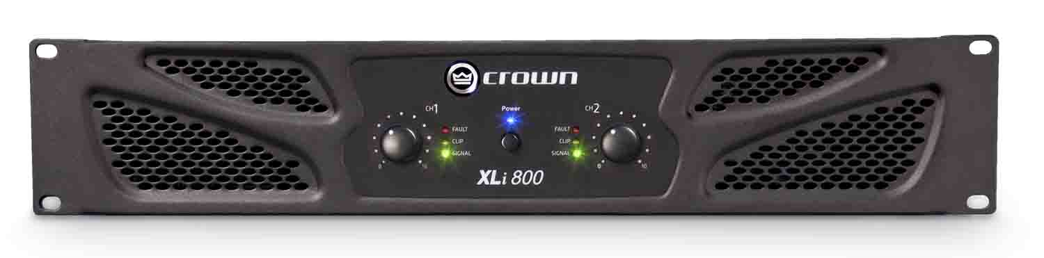 Crown XLi 800 2-channel 300W at 4ohm Power Amplifier - Hollywood DJ