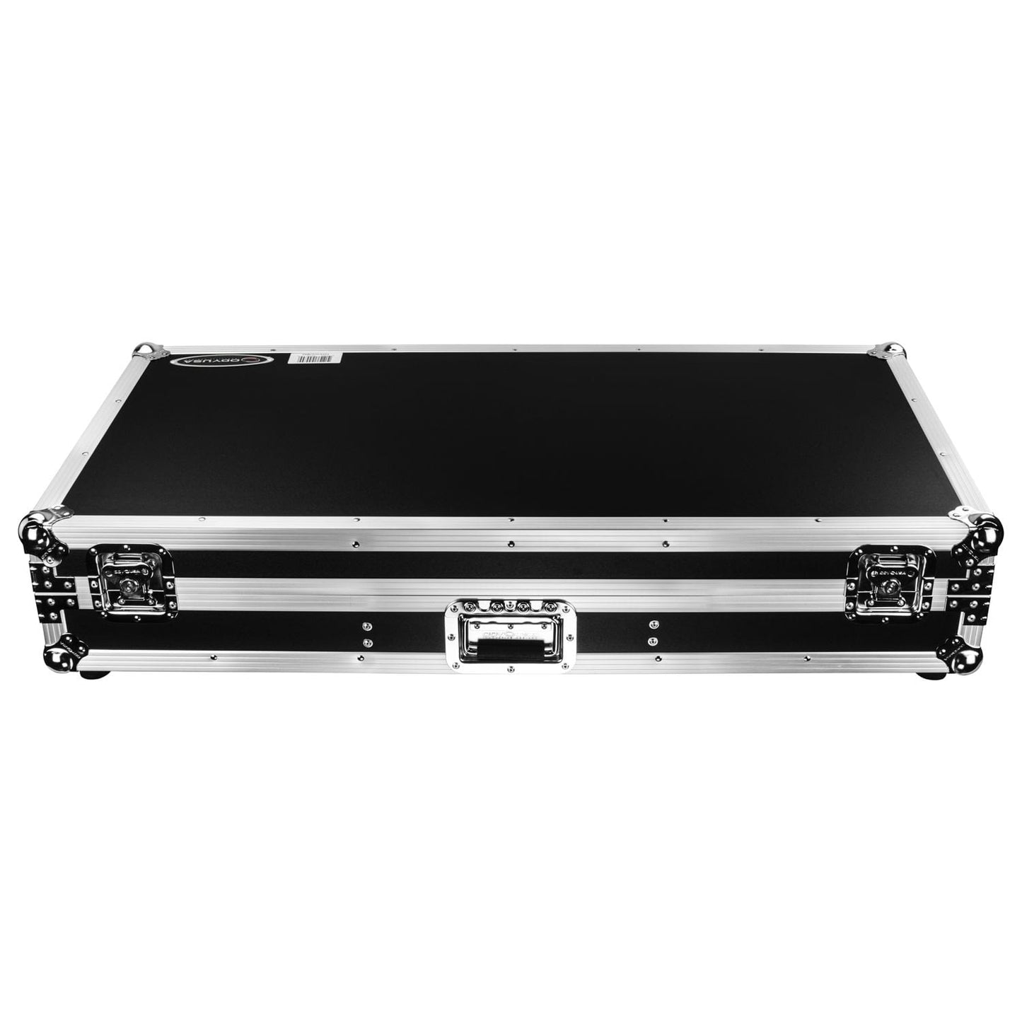 Odyssey FZGS12CDJWXD Black Extra Deep Glide Style DJ Coffin - Silver - Hollywood DJ
