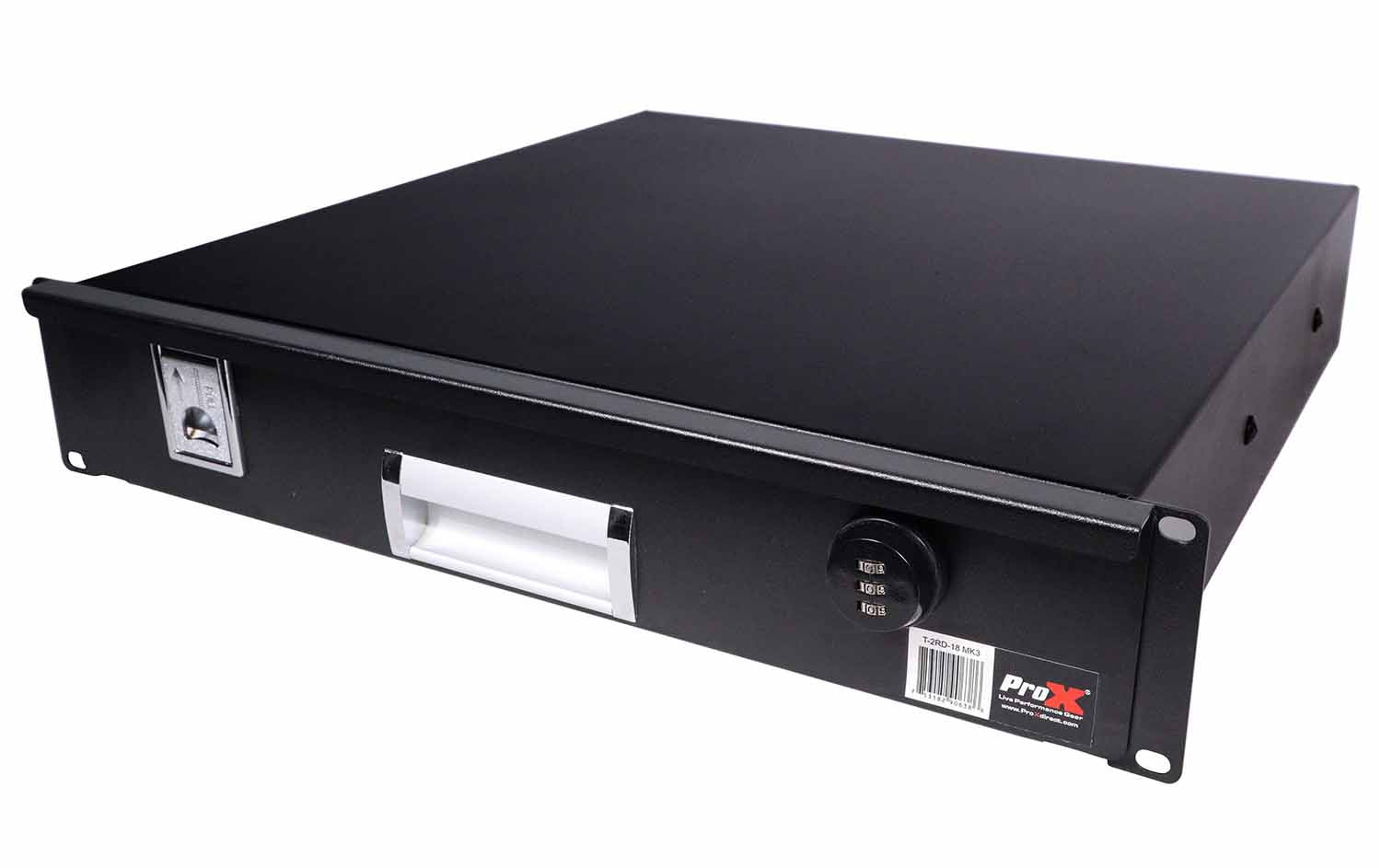 ProX T-2RD-18 MK3, 18" Deep Heavy Duty 2U Space Rack Drawer - Hollywood DJ