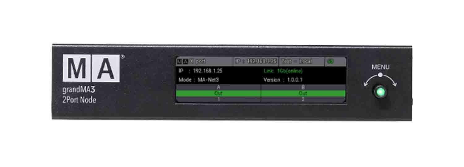 MA Lighting MA4010515 Grandma3 2Port Node - Hollywood DJ