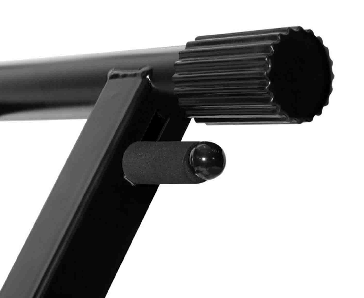 Onstage KS7292 Double-X ERGO-LOK Keyboard Stand with Second Tier - Hollywood DJ