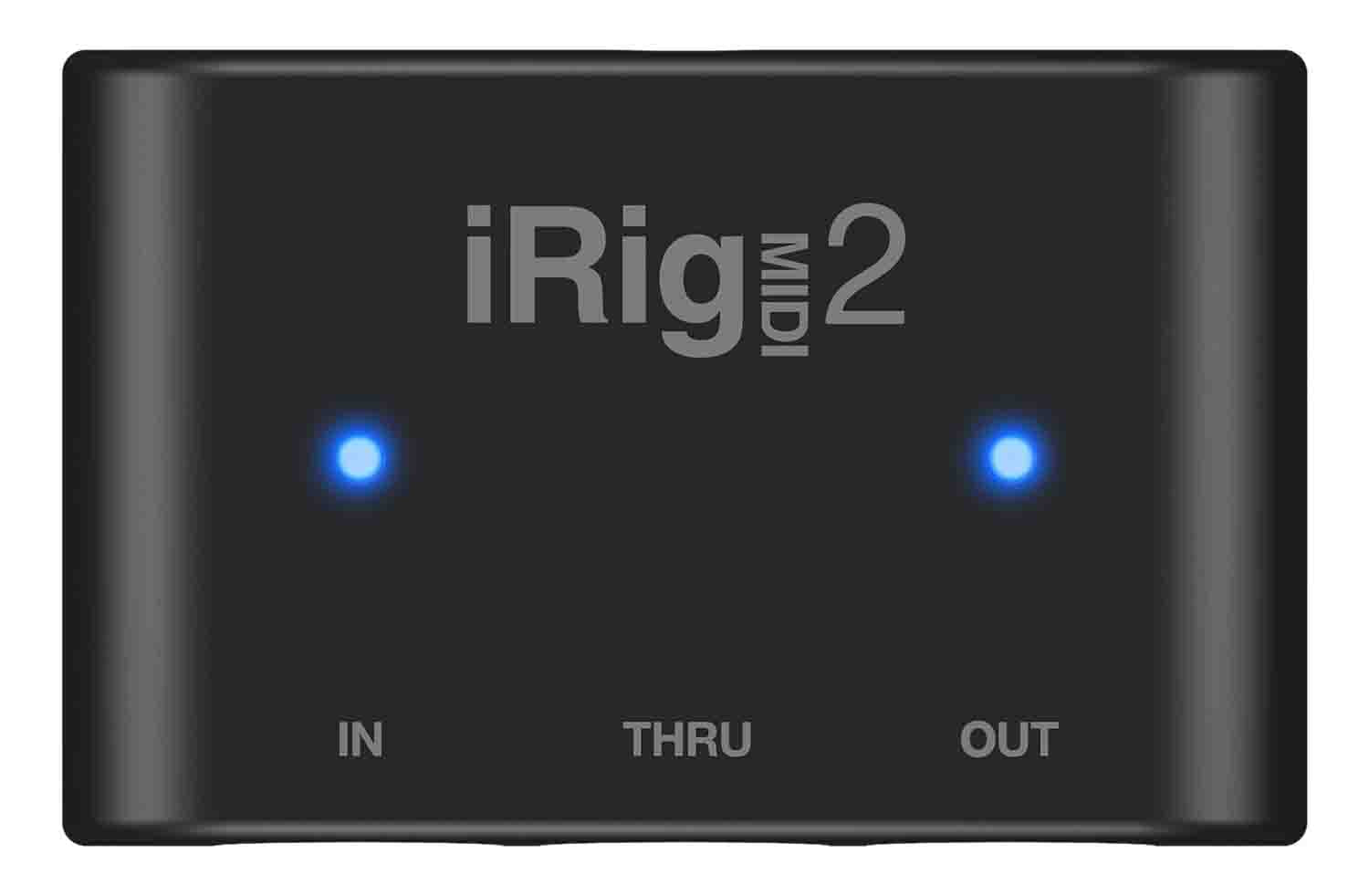 IK Multimedia iRig MIDI 2 Portable MIDI Interface for iOS, Mac, and PC - Hollywood DJ