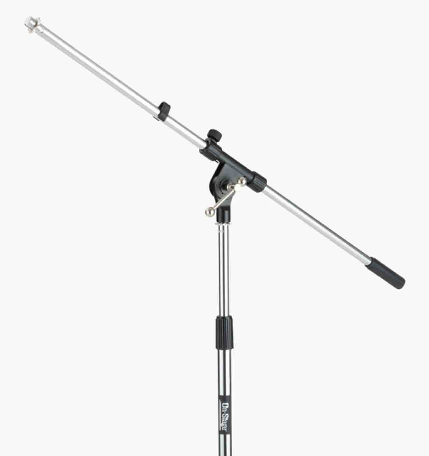 On Stage MS7701C Euro Boom Mic Stand - Hollywood DJ