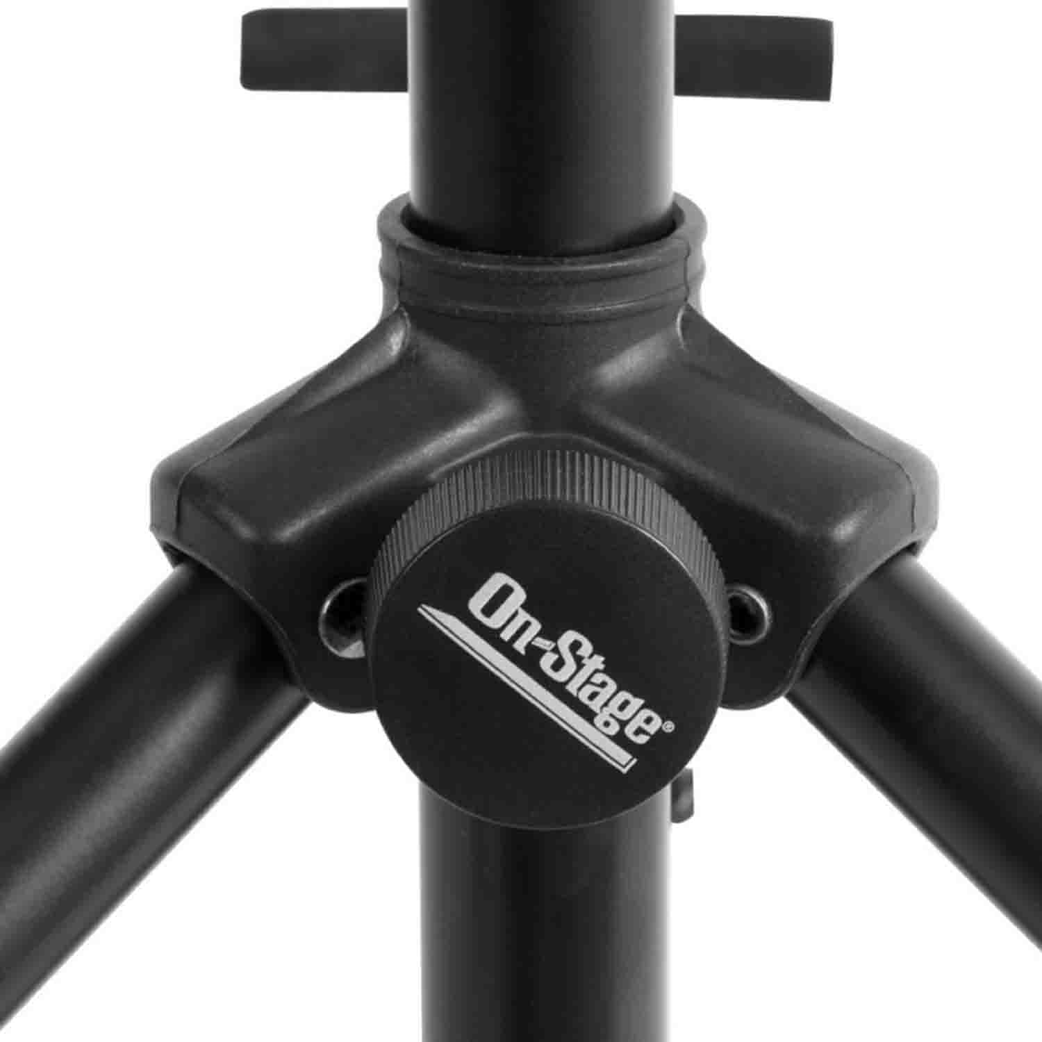 Onstage GS7652B Six-Guitar Stand - Black - Hollywood DJ