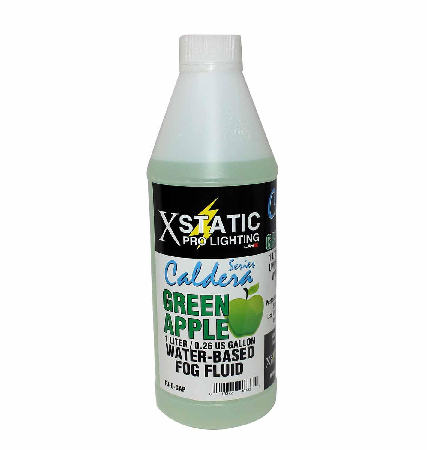ProX FJ-Q-GAP Green Apple Fog Juice - 1liter - Hollywood DJ