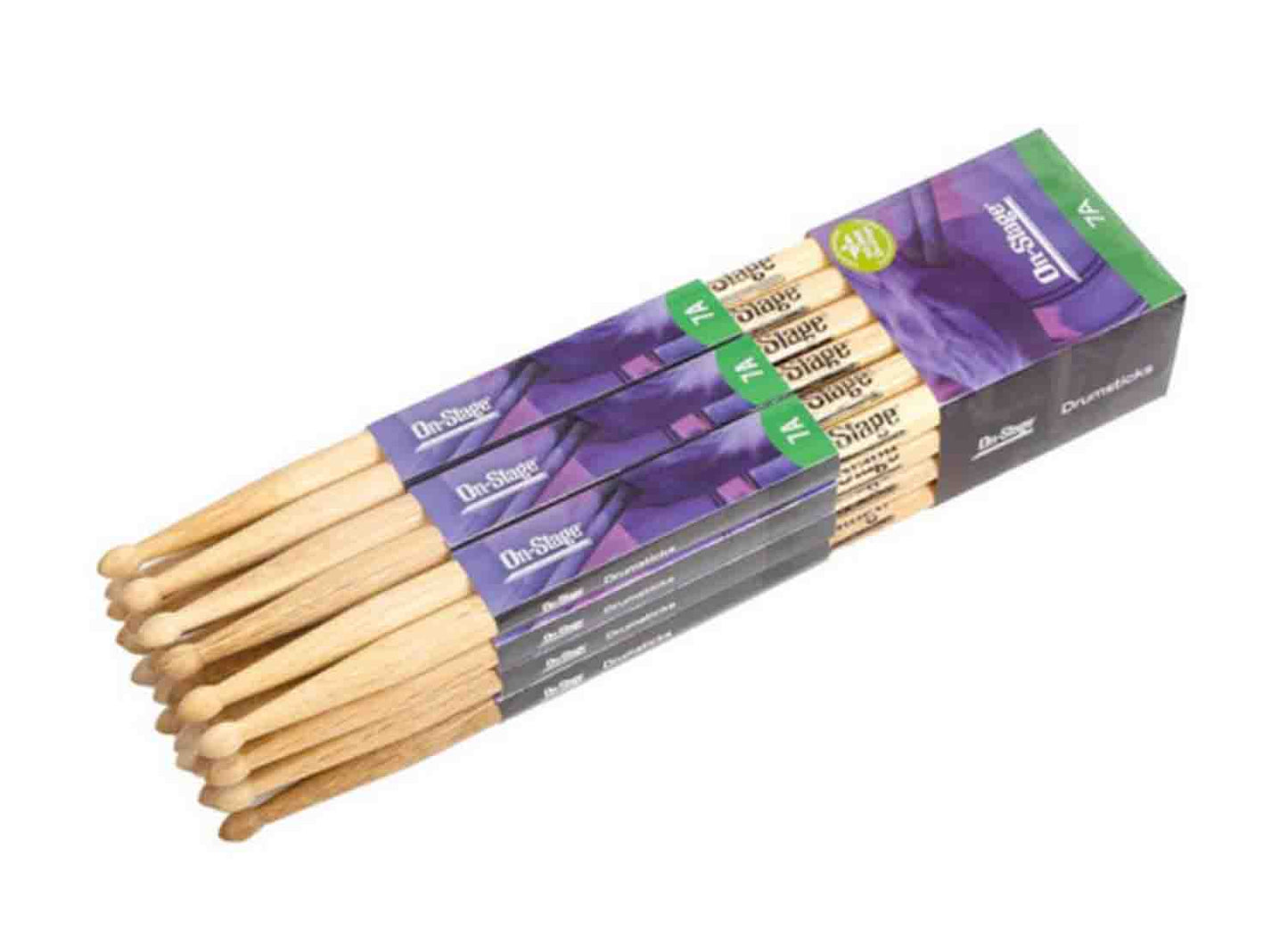 Onstage HW Hickory Drum Sticks - Hollywood DJ