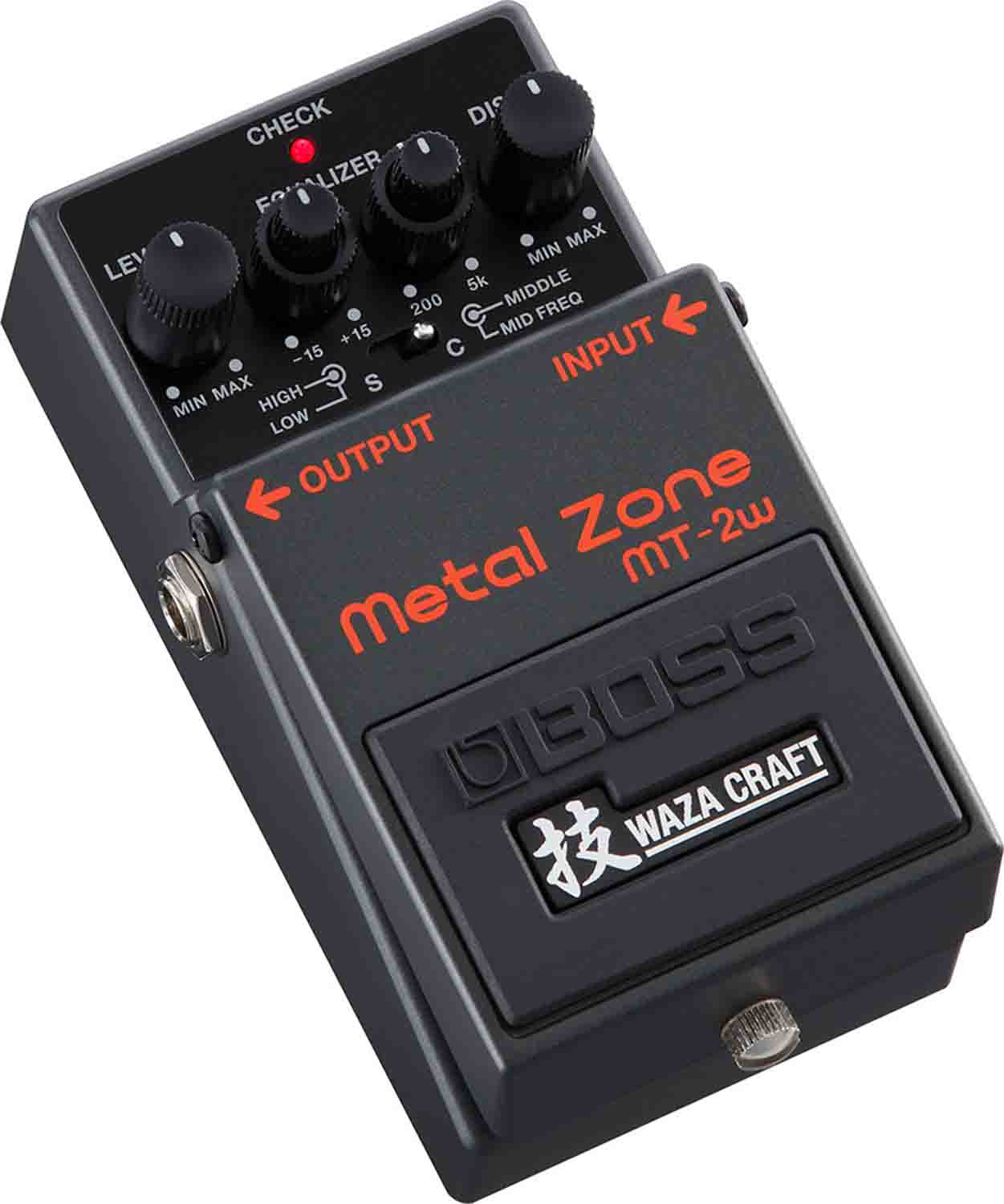 BOSS MT-2W Metal Zone Waza Craft Distortion Pedal for Electric Guitars - Hollywood DJ