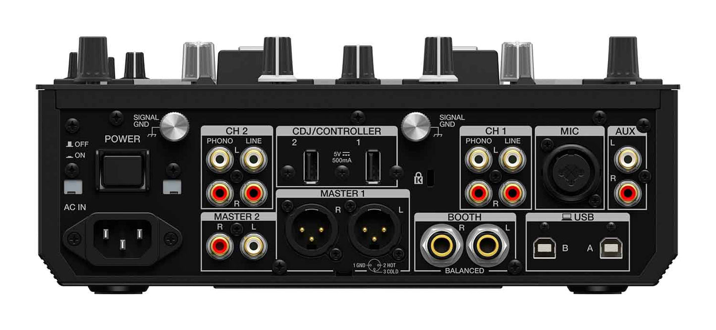 B-STOCK: Pioneer DJ DJM-S7 Scratch-Style 2-Channel Performance DJ Mixer - Black - Hollywood DJ