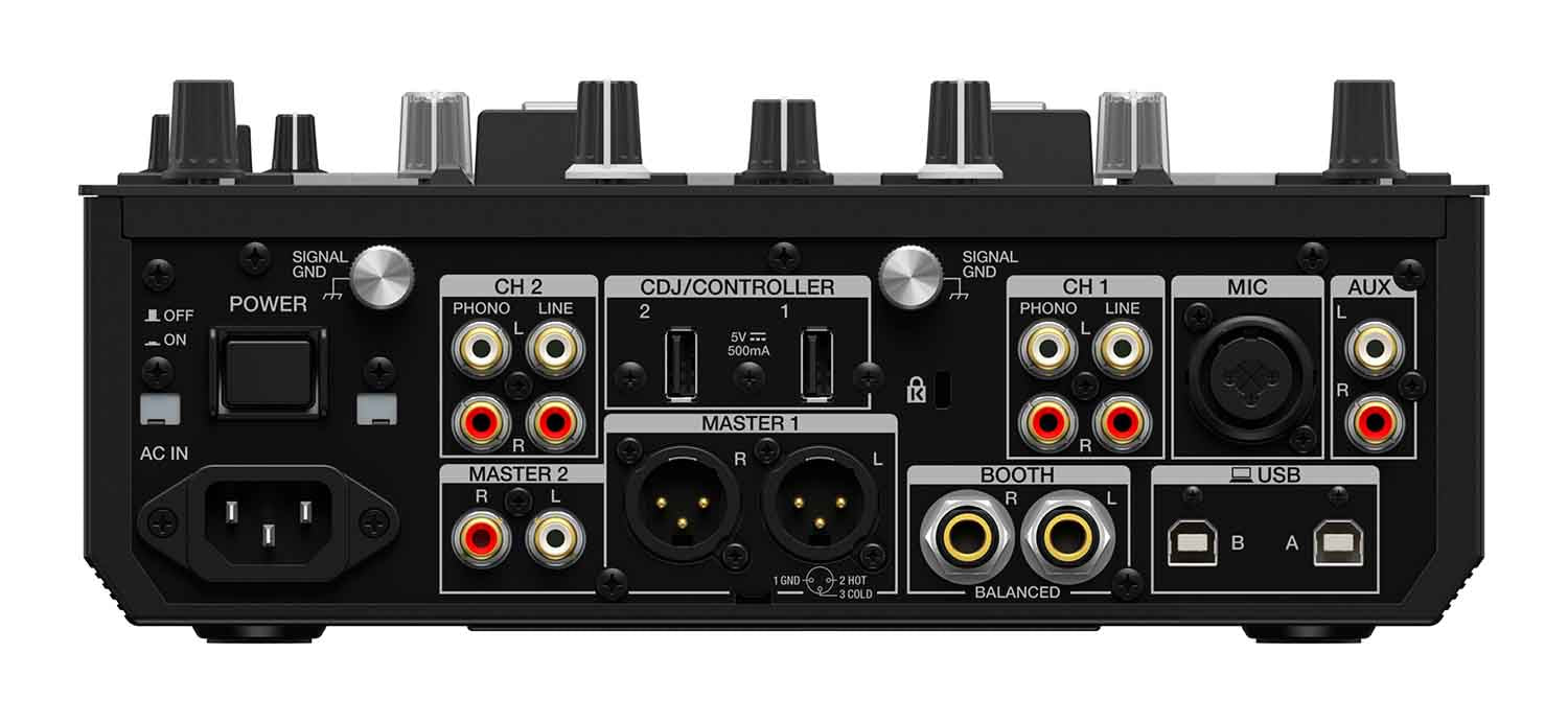 B-STOCK: Pioneer DJ DJM-S7 Scratch-Style 2-Channel Performance DJ Mixer - Black - Hollywood DJ