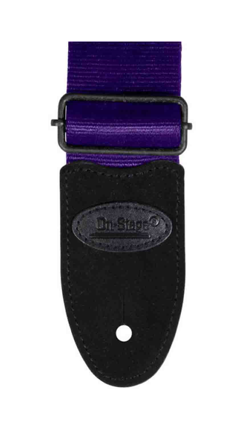 Onstage GSA20 Seatbelt Guitar Strap - Hollywood DJ