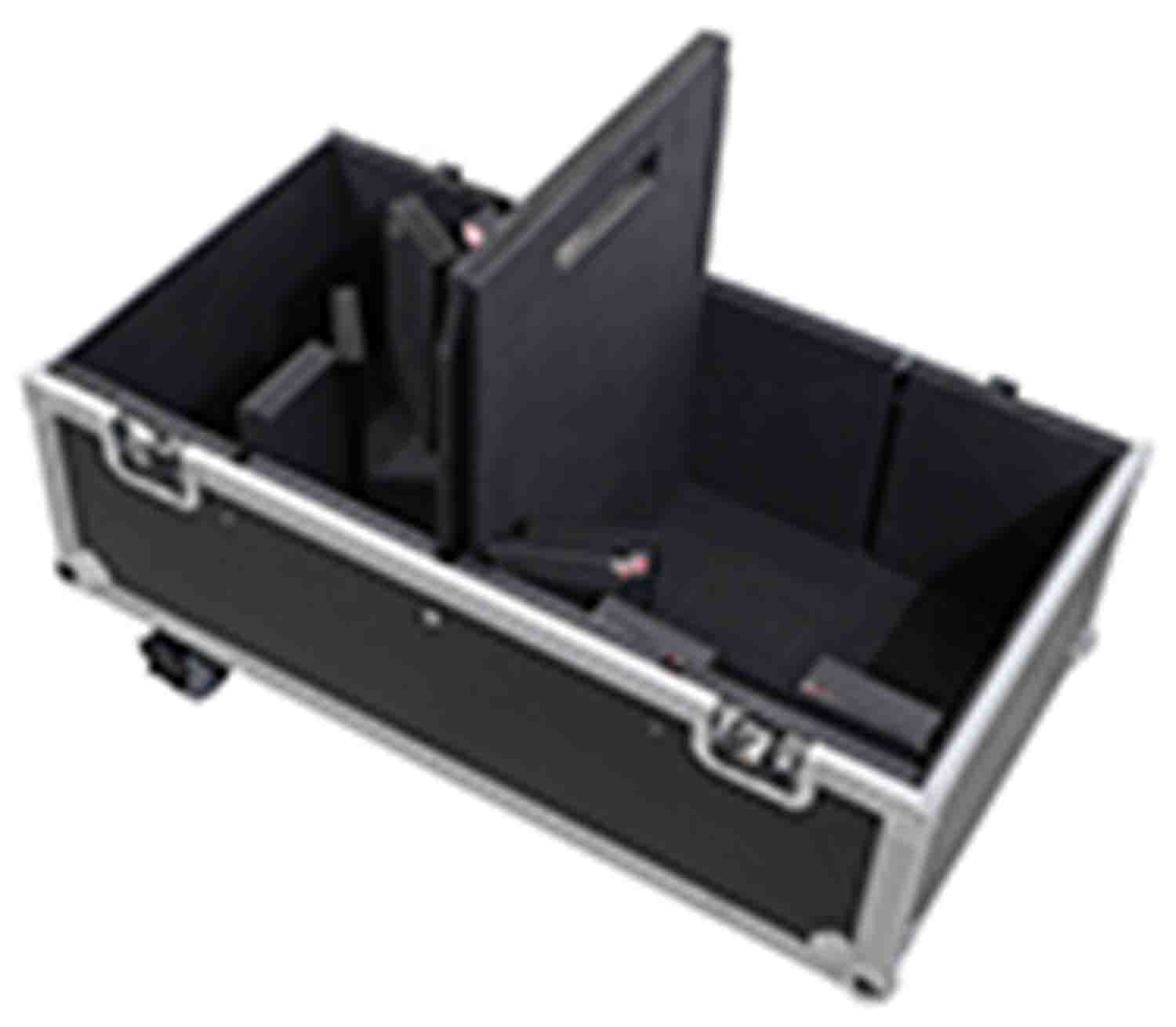 ProX XS-2X12SPW MK2 Universal ATA Flight Case - For Two 12-Inch Speakers - Hollywood DJ