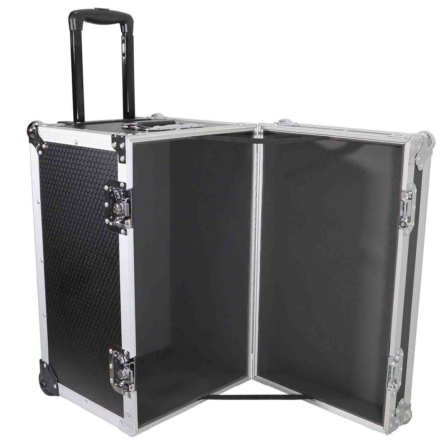 B-Stock: ProX T-UTIHW MK2 Roll-Away Utility Case with Retractable Handle and Low-Profile Recessed Wheels - Hollywood DJ